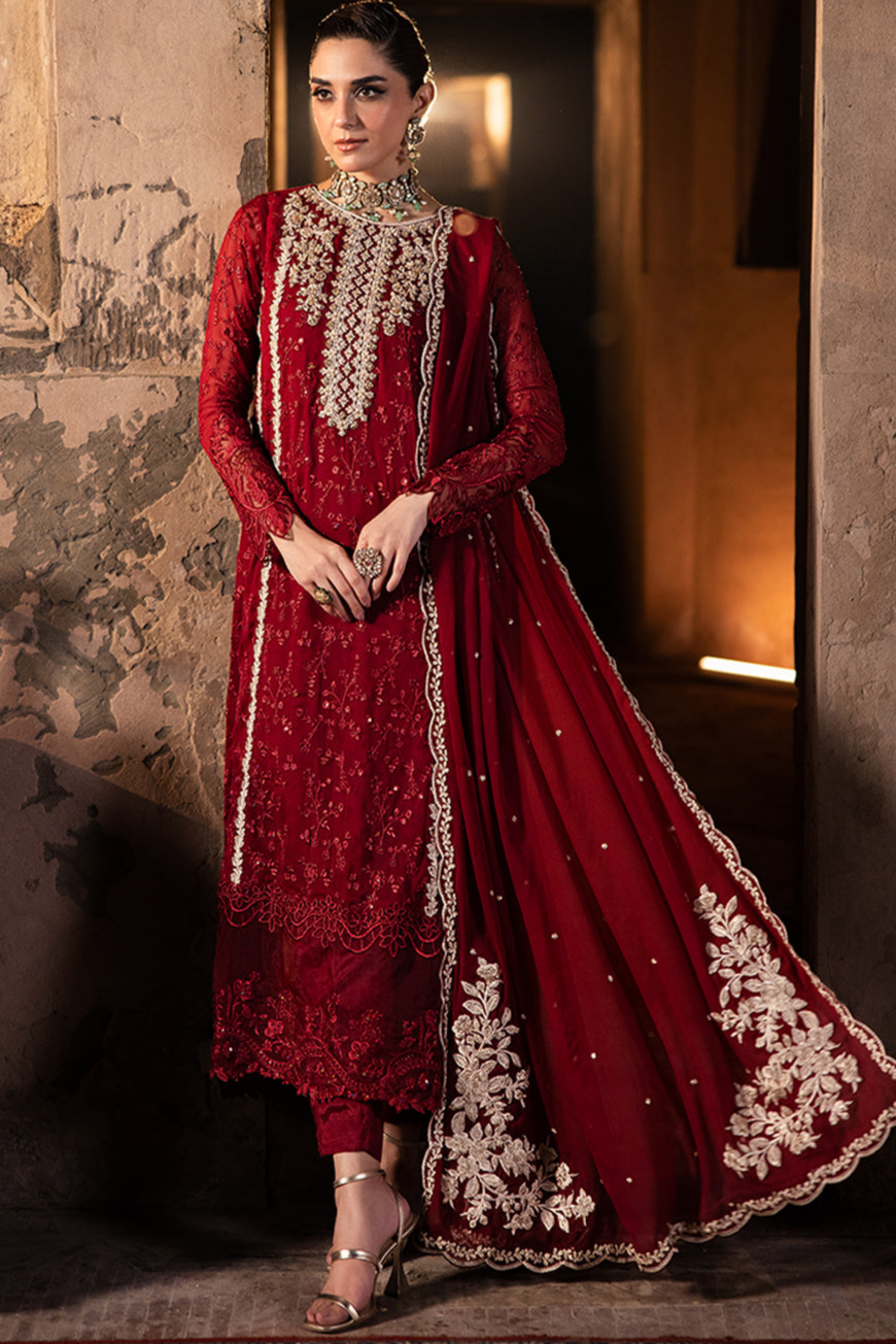 Royal Crimson By Azure - STITCHED